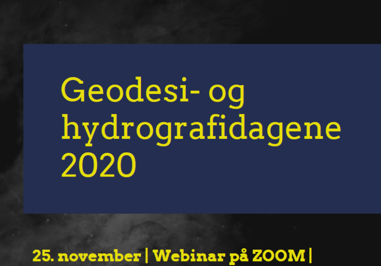 Geodesi- og hydrografidagene 2020
