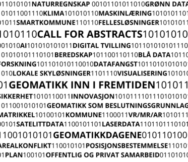 Call for Abstracts Geomatikkdagene Lillehammer 2024