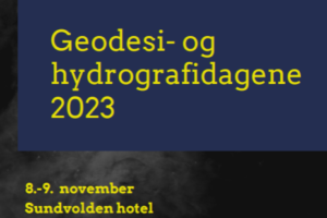 Programmet til Geodesi- og hydrografidagene