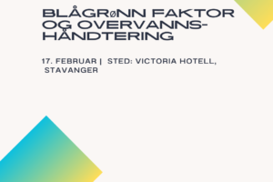 Kurs innen blågrønn faktor og overvannshåndtering