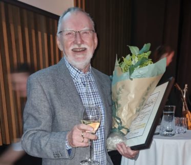 Georg Langerak er utnevnt som æresmedlem i GeoForum